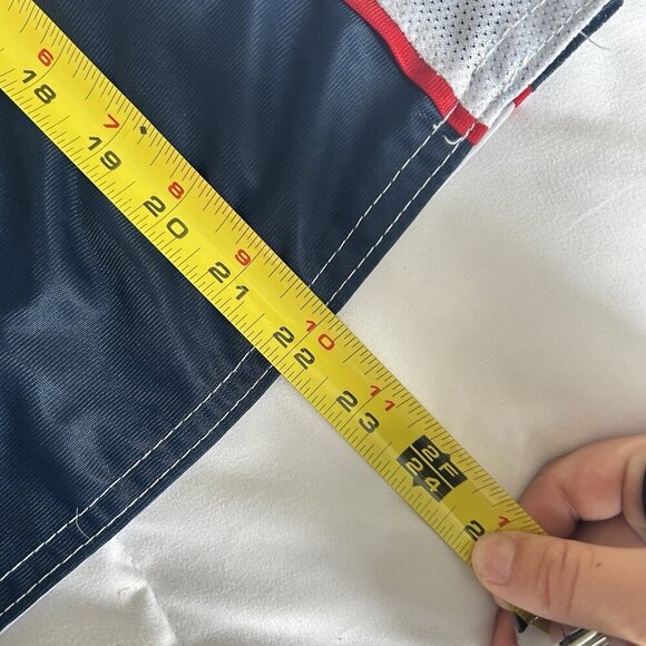 New England Patriots Youth Flag Football Jersey Youth Medium M Blue Short Sleeve - Picture 5 of 6